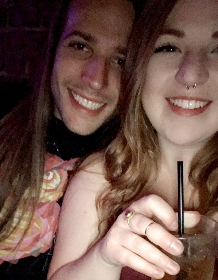 Seeing live music at the Wild Buffalo in Bellingham, where we had our first kiss.