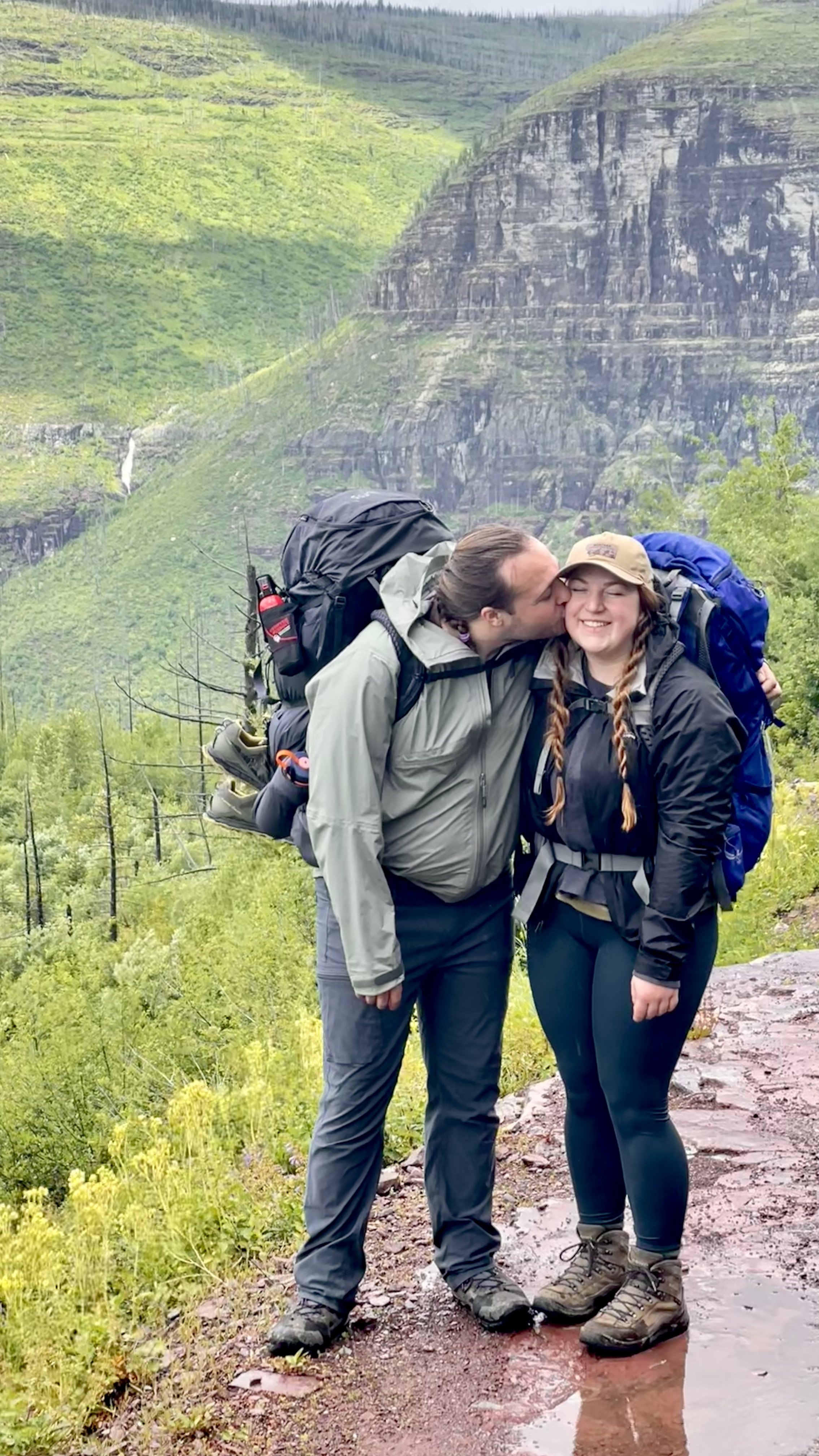 Backpacking in Glacier National Park, summer 2022