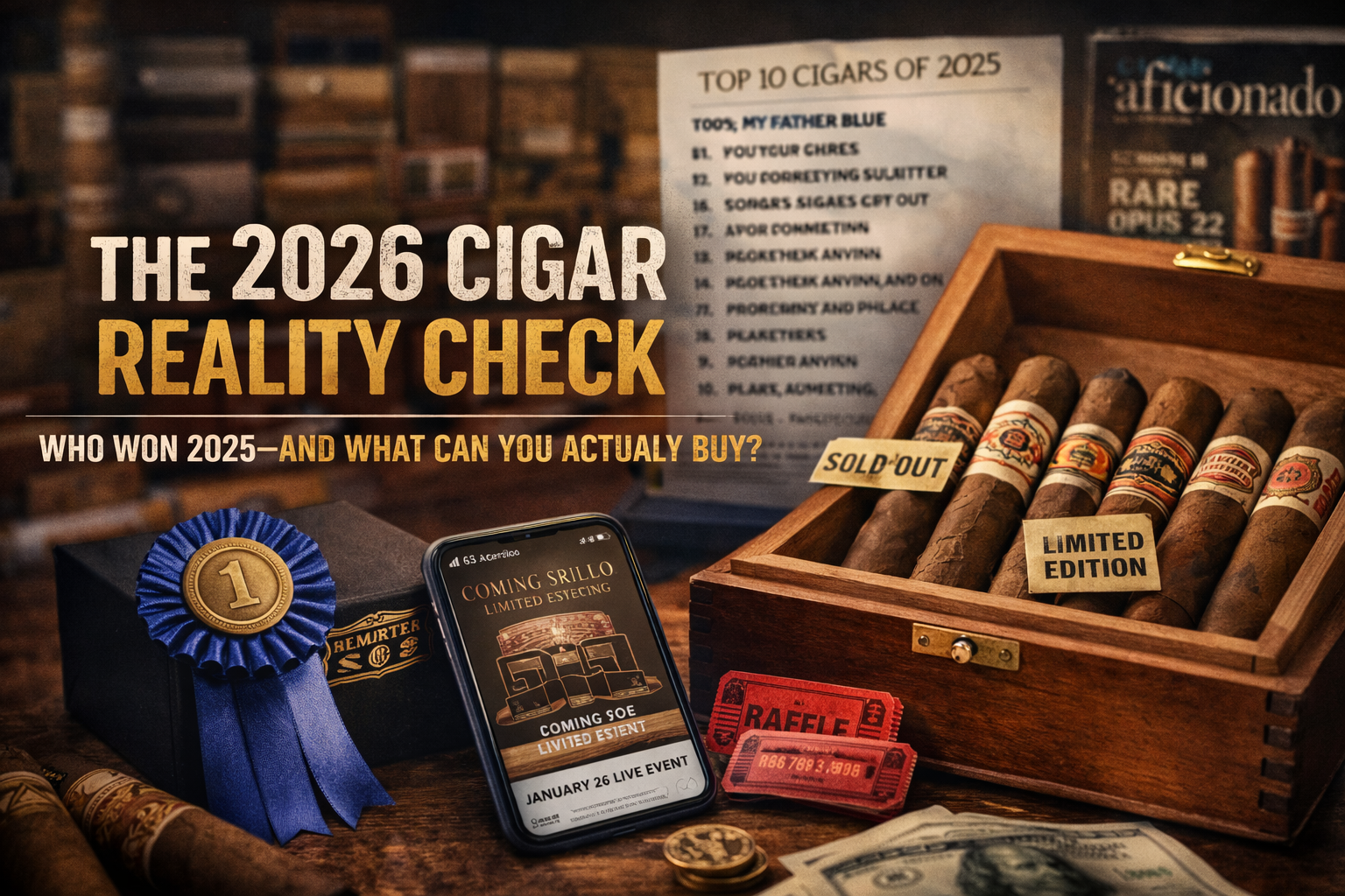 The 2026 Cigar Reality Check: Who Won 2025—and What Can You Actually Buy?