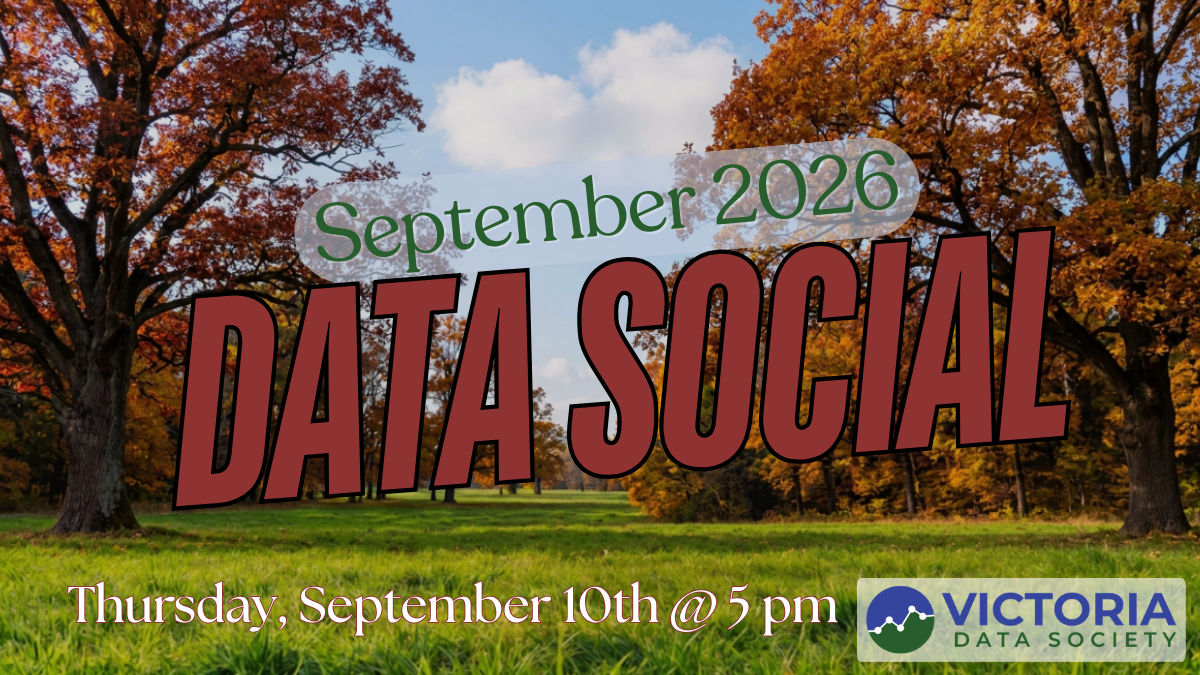 Data &amp; Beer - September Social