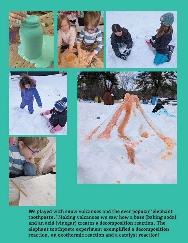 Snow Volcano and Elephant Toothpaste!
