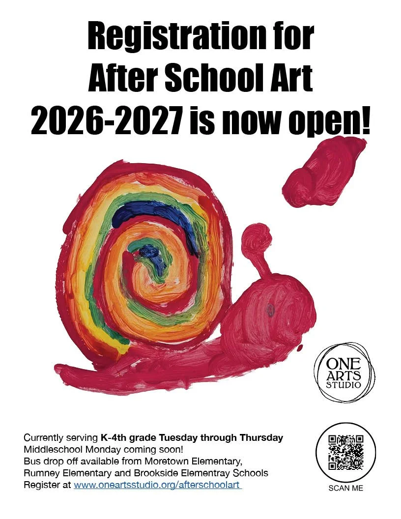 After School Art registration 2026-2027 Open