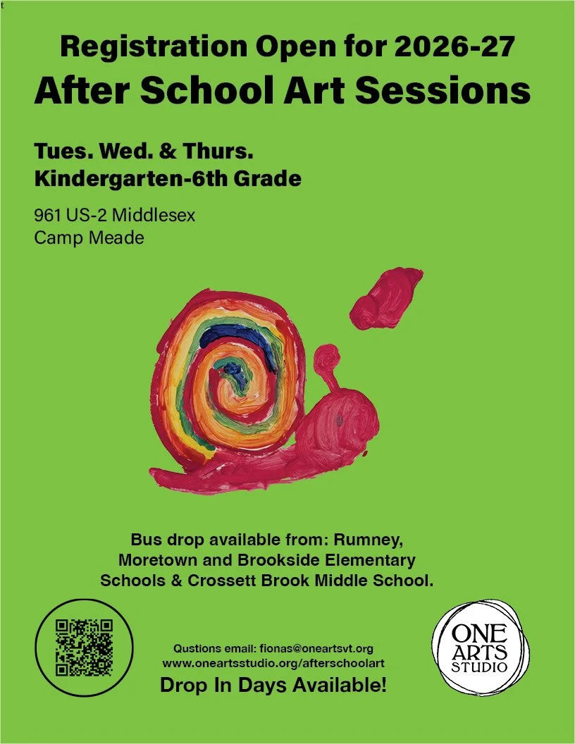 After School Art Registration OPen for 2026-27