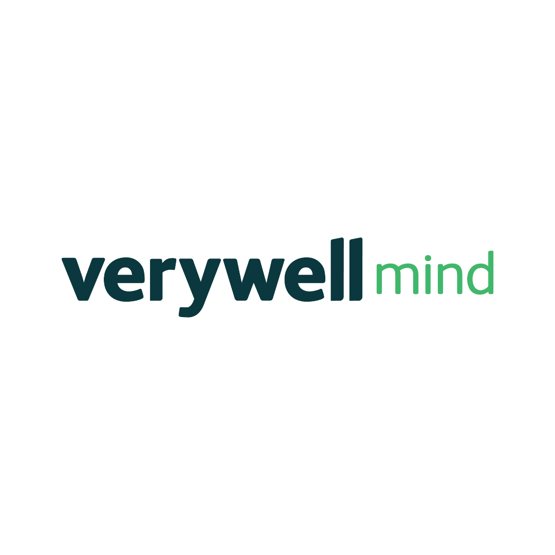 Logo of Verywell Mind with the words 'verywell' in dark blue and 'mind' in green.