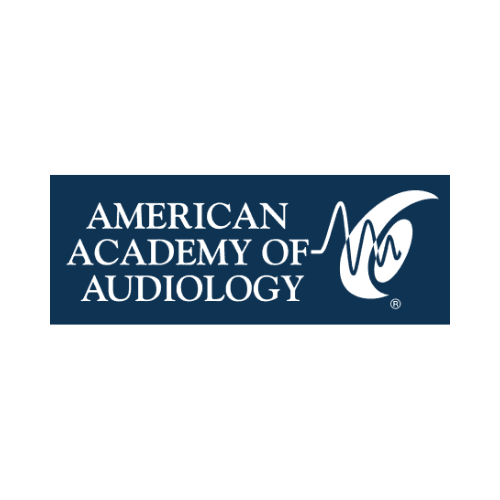 Logo of the American Academy of Audiology. Lindsay Bryan-Podvin was a facilitated two breakout sessions at the annual conference.