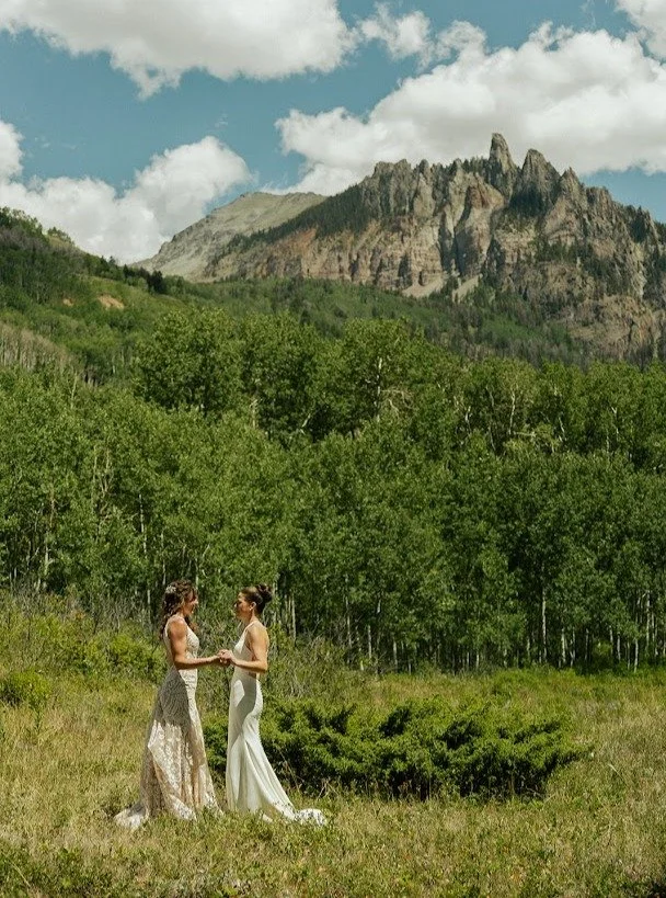 One whole, beautiful day where you get to let go of everything else but love. 

#photography @ponderosaportraits 
#Tent &amp; #Rentals @alpineeventscolorado
#dancefloor @westernslopepartyrentals
#blooms @beetstreetfarm
#band @mojobirds 
#bartending @