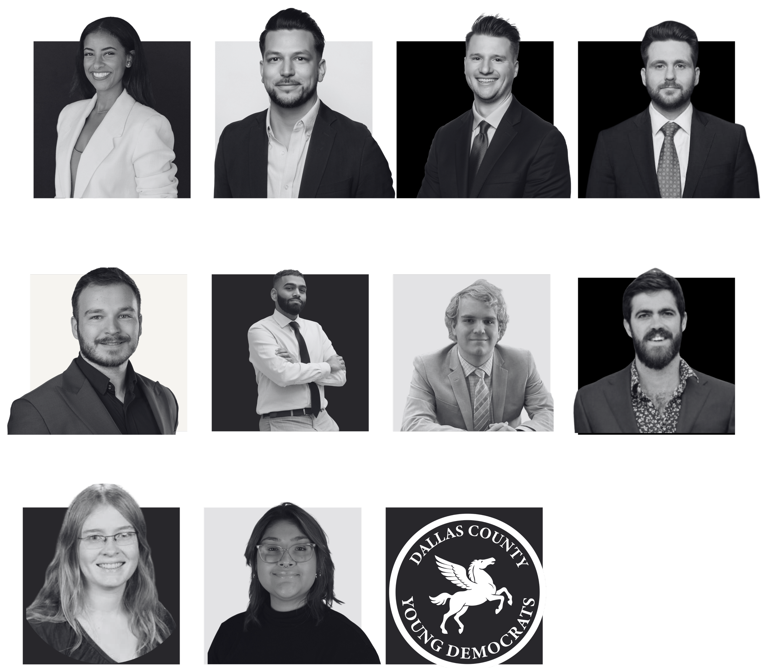 2026 DCYD Board Members: Tsion Amare, Chris Leal, Stuart Campbell, Christian Havens, Chris Boatman, Anand Thambu, Jason Garrett, Trenton Makare, Rosie Curts, Crystal Ramirez, Maya Prochnow