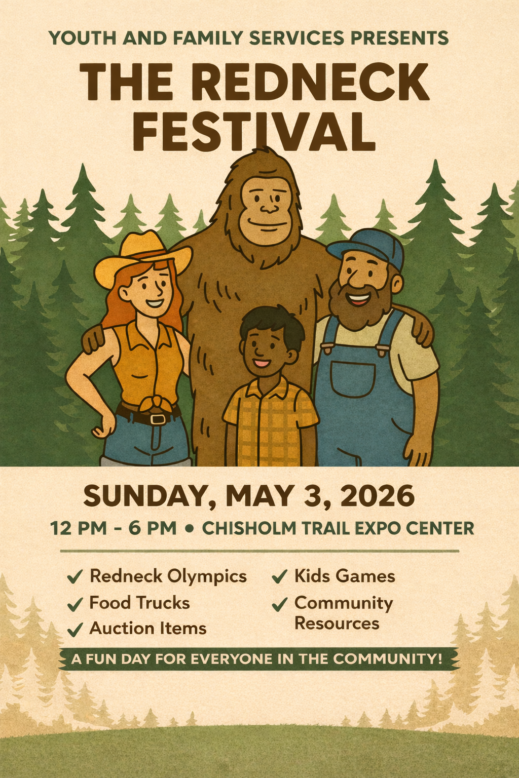Redneck Festival Sponsorship — Youth & Family Services of North Central ...