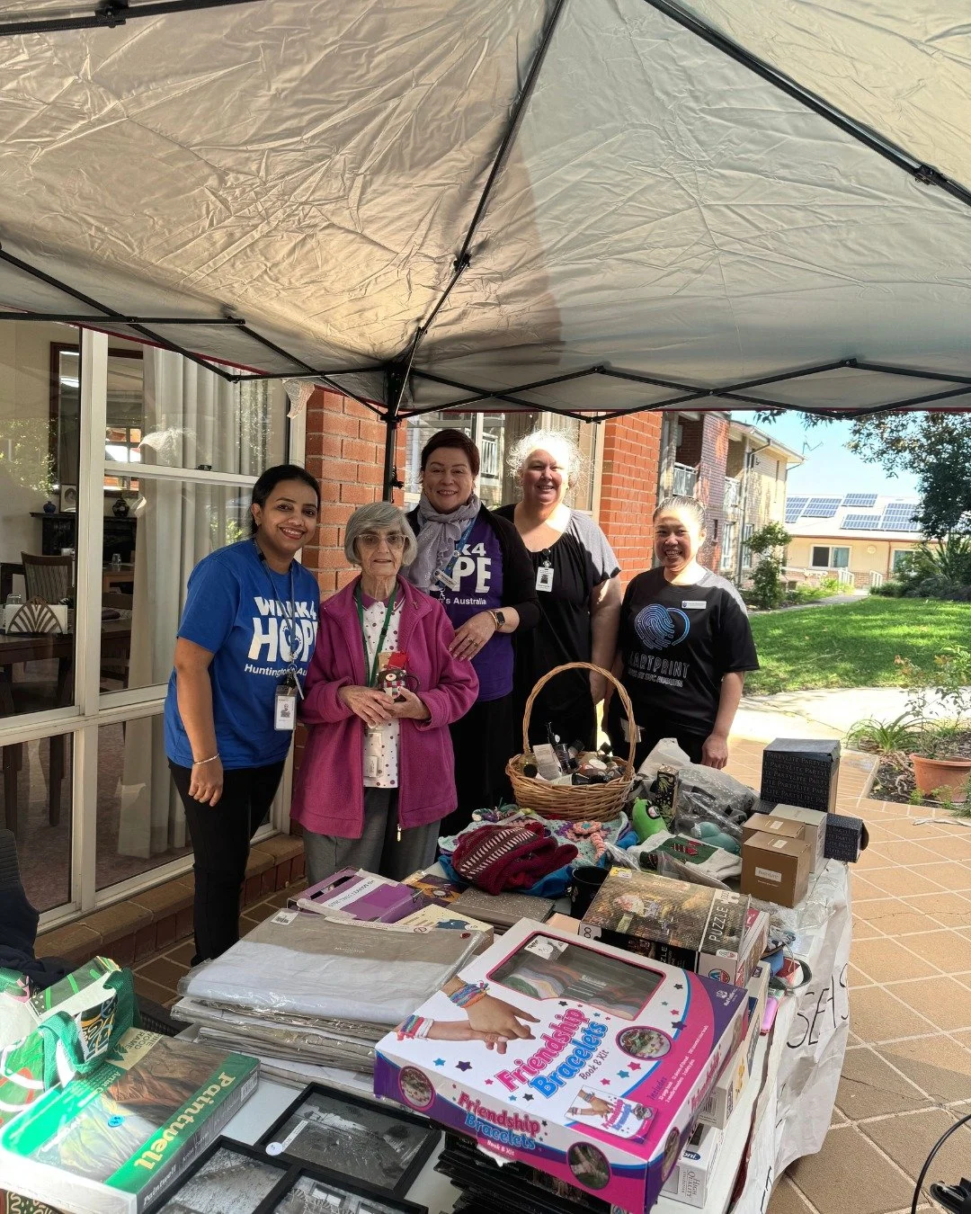 What a wonderful effort from St Vincent&rsquo;s Care Services 💜🩵

Each year, their team hosts a Market Day stall in Auburn, NSW to support Huntington&rsquo;s Australia &mdash; and this year&rsquo;s event raised over $800!

A massive thank you to th