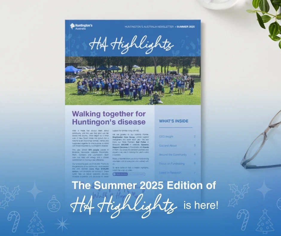 A fresh summer read to wrap up the year! 🌞

Our latest edition features an update from our CEO, photos from across our community, and a celebration of our Walk 4 Hope fundraising champions.

Get your copy via link in bio.