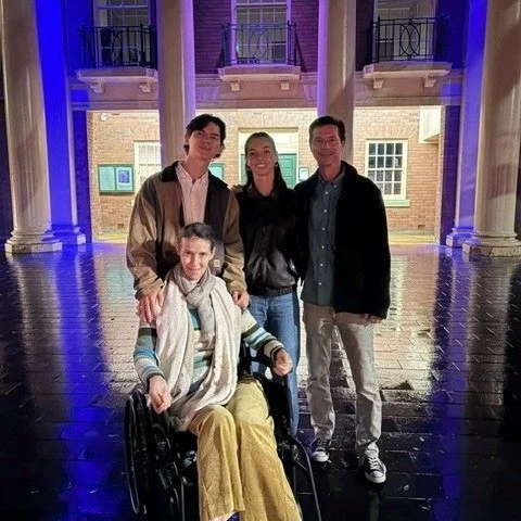 It started with a bang in Perth. And slowly but surely, made its way around Australia.

Buildings and landmarks lit up in blue and purple, sparking conversations and spreading awareness of Huntington's disease. From the Story Bridge and @nationalmuse