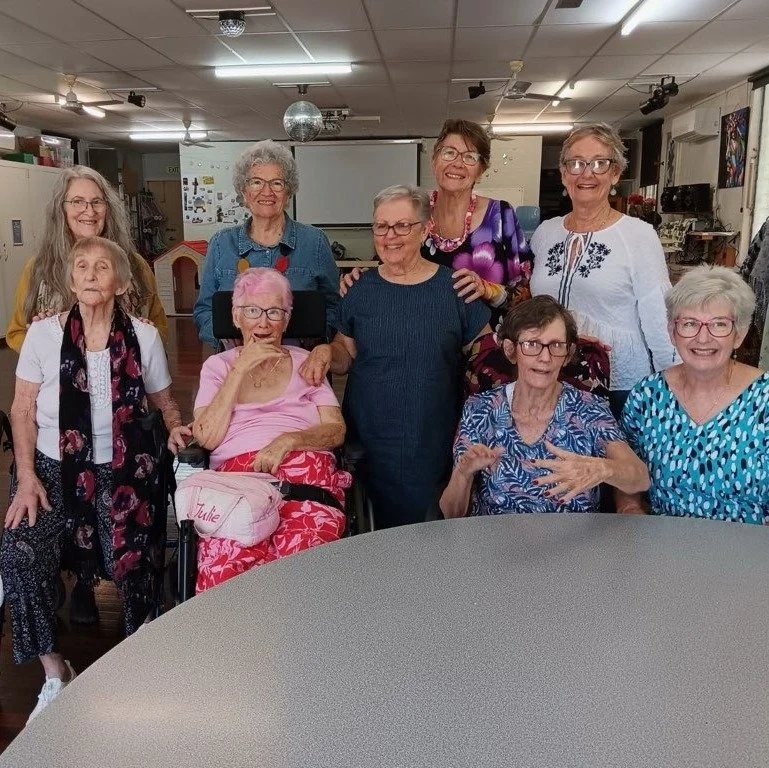 Say hi to Gail and the lovely ladies from Townsville, QLD. 

This amazing Huntington's community group has been meeting for over a decade, entirely organised and run by family members. They catch up once a month to support each other and socialise an