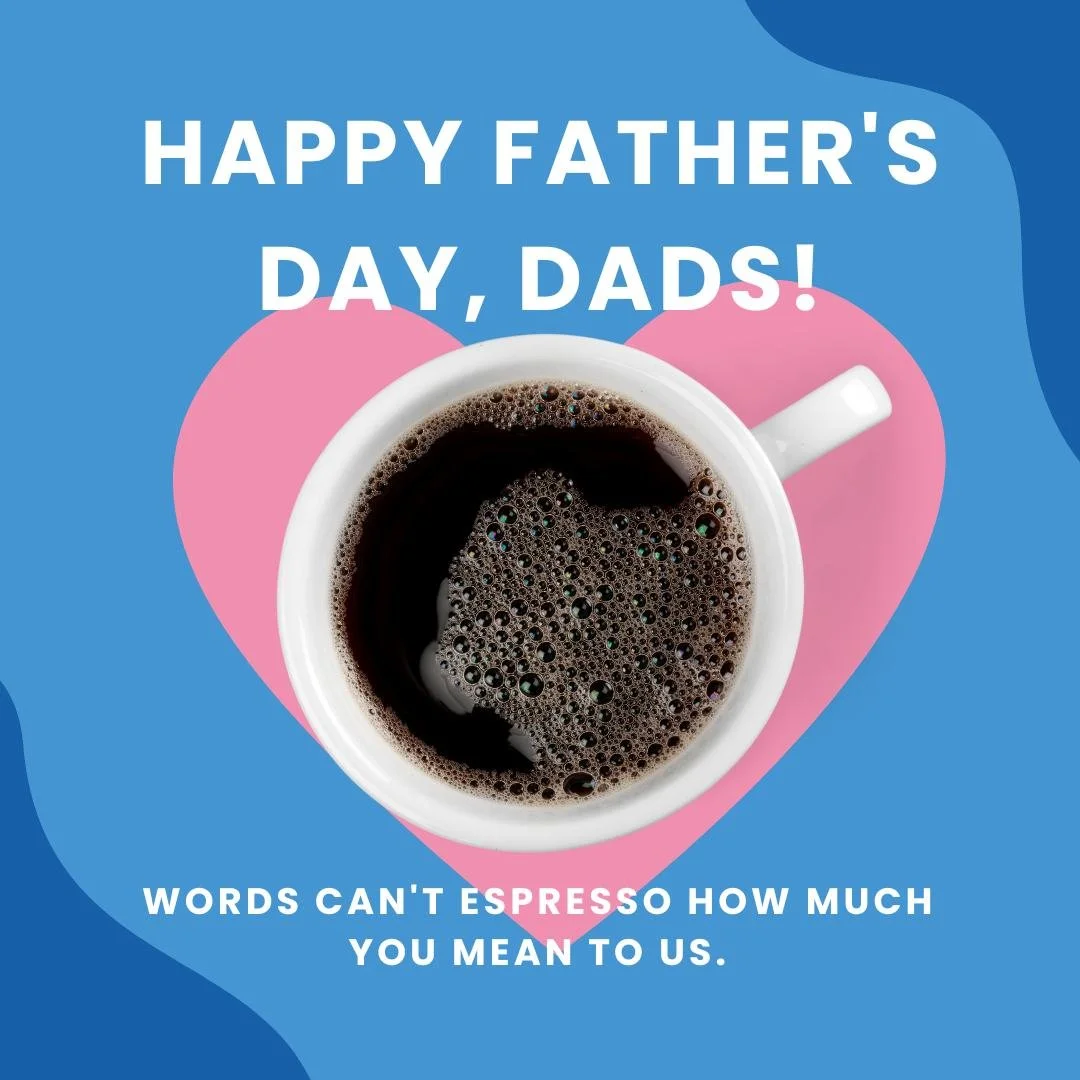 It's Father's Day 😍

Today we want to give a big thank you to all the dads, grandads, stepdads, father figures, and caregivers for everything they do for us.

We hope you're giving them the love they deserve (and don't forget the coffee).

#HappyFat