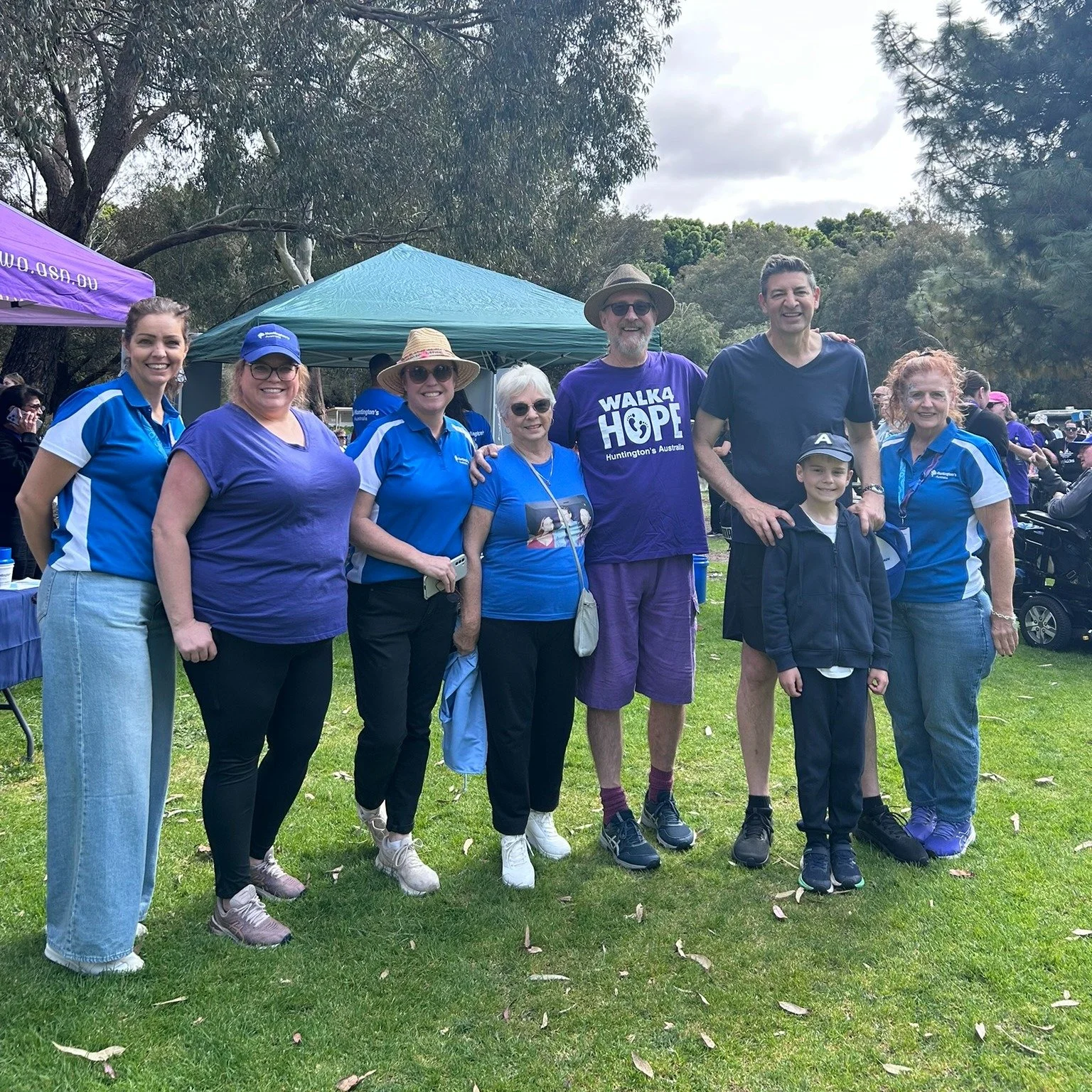It was lovely to see you, Perth 😎

Today was our Walk 4 Hope at Galup and we had a huge crowd join us. We'd like to thank everyone who came along and walked, wheeled, strolled, and rolled in support of people impacted by Huntington's disease. 

and 