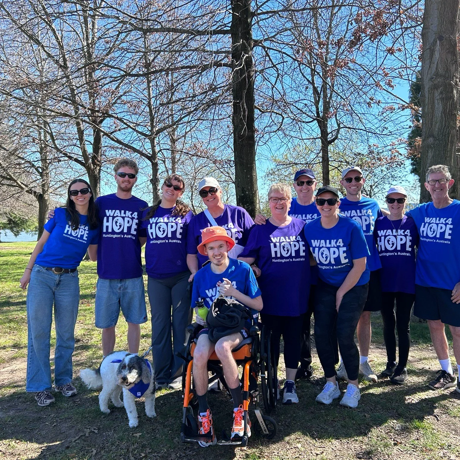 It was Canberra's turn to put on a show for Walk 4 Hope today, and they certainly delivered!

We were blessed with sunny weather (after a slightly chilly morning) and plenty of smiles from everyone who showed up and shared their support for people im