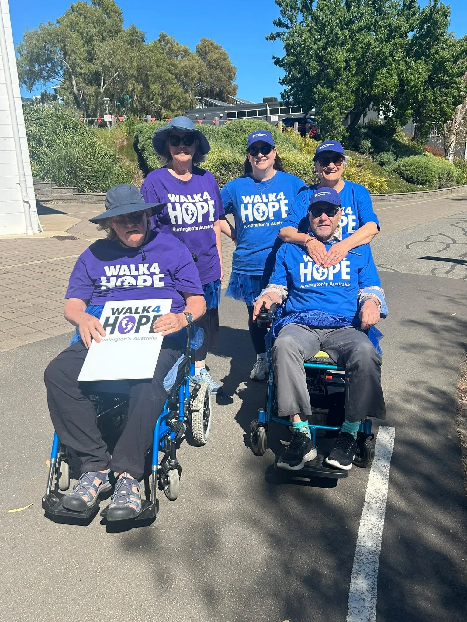 Adelaide got the memo about the weather - we were blessed with blue skies, sunshine, and a welcome breeze for today's Walk 4 Hope. 

Beautiful Bonython Park set the stage for the course, with our cheery community walking, strolling, rolling, and whee