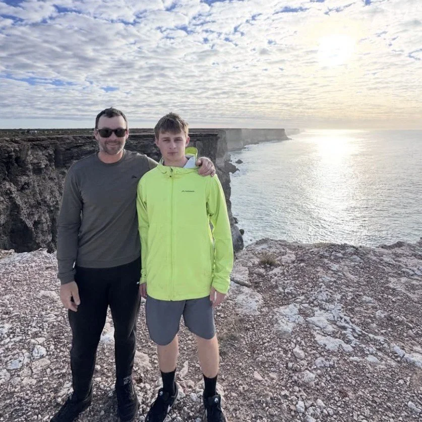 Jack and Simon Lundy are on day 11 of their ride across Australia, in support of Huntington's disease awareness.

Jack recently shared snaps of their travels on his Instagram (@jacklundy6), along with news that they've already raised $5,000.

"R