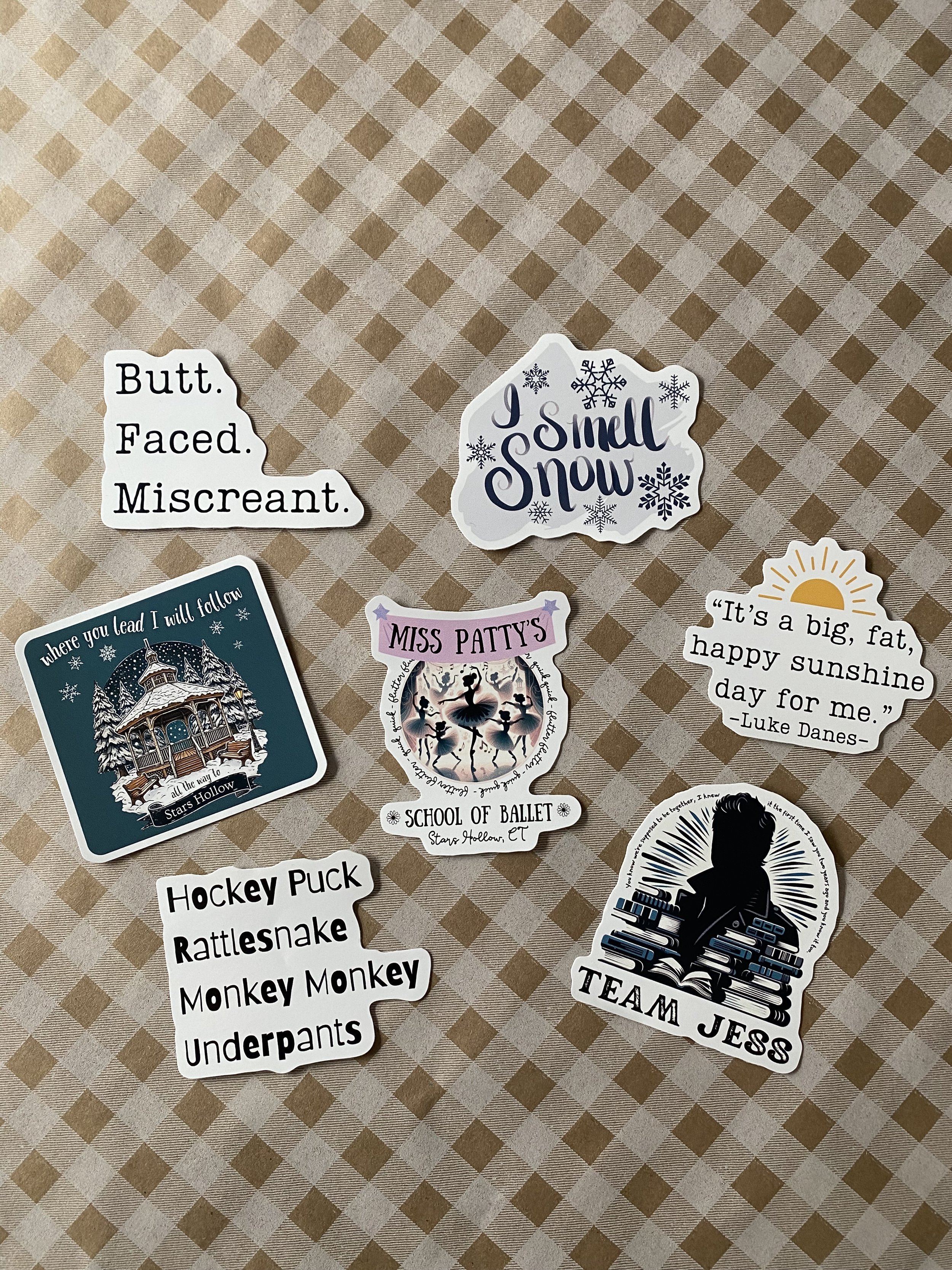 Gilmore Stickers