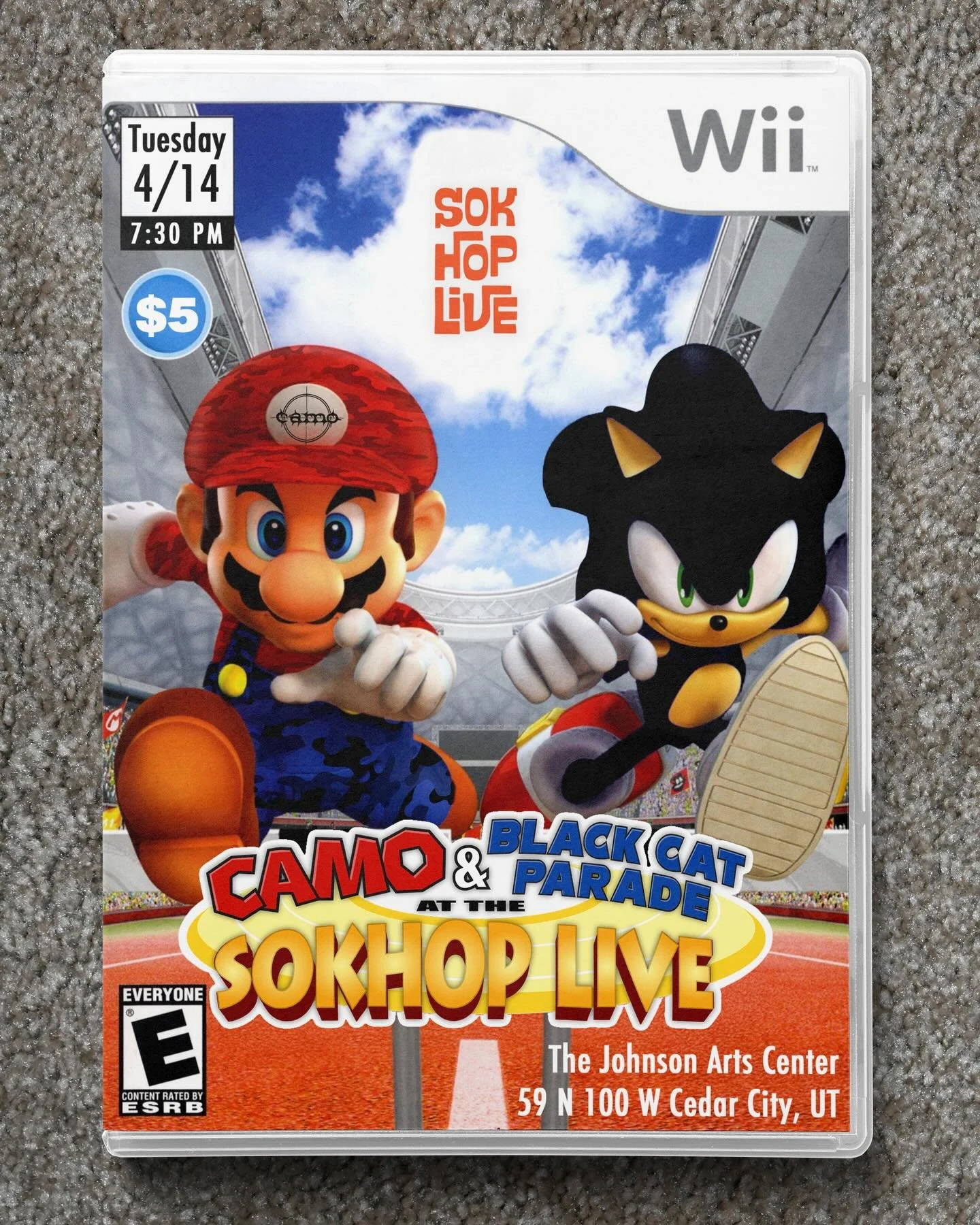 Announcing our FINAL SokHop of the year with two Southern Utah legends @black.cat.parade and @hideinthecamo 🐈&zwj;⬛🎸

#concert #southernutah #southernutahevents #localmusic #utahmusic