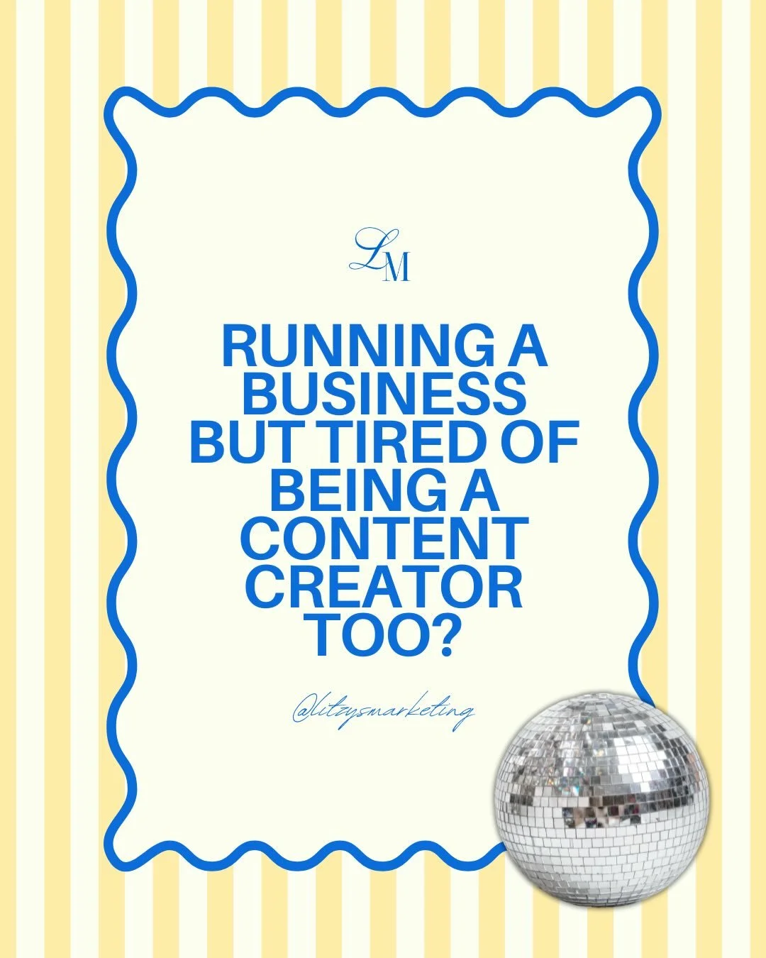 You didn&rsquo;t start your business to spend hours stressing over content&hellip; and honestly, we get it! 

Showing up can feel overwhelming, frustrating, &amp; like a full time job on top of the one you already have. So, those feelings are complet