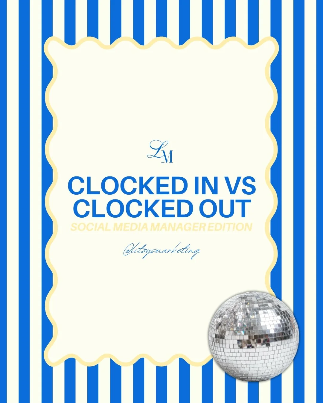 Hopping on another fun trend&hellip; clocked in vs clocked out 🤍

~ social media manager edition

&bull;
&bull;

#socialmediamanager #atlcontentcreator #clockedin #contentcreation #contenttrends