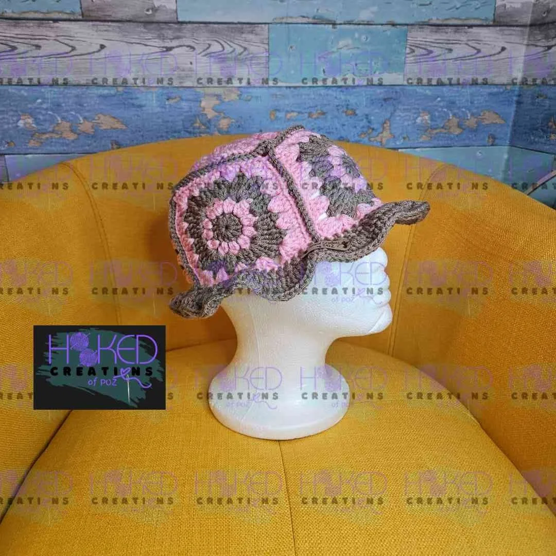 Granny Square Hat