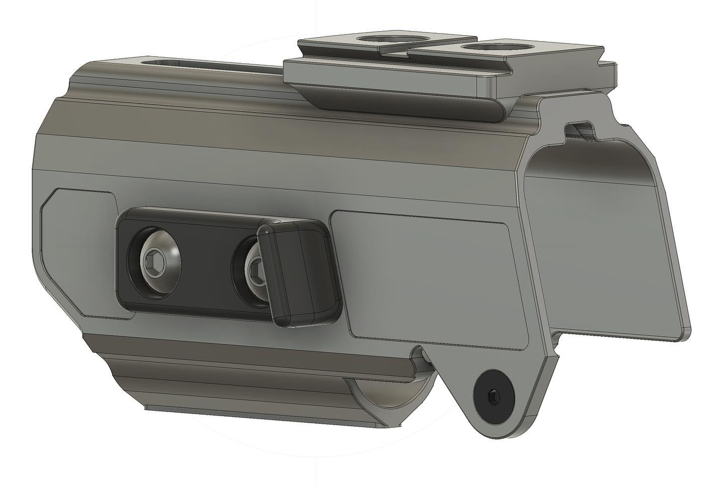 Update on the optic shroud, it’s coming, a few changes here and there, working on some final tweaks. It’s been expanded and opened enough to account for the super tall sights and slightly wider profile of the P365 Fuse. All OEM slides sho