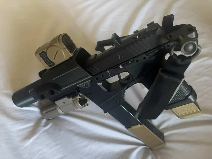 A test print of the NEXUS SD out in the world on the Aluminum Raider 365.