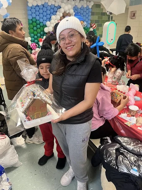 Gingerbread House Decorating at P.S. 16Q The Nancy DeBenedittis School