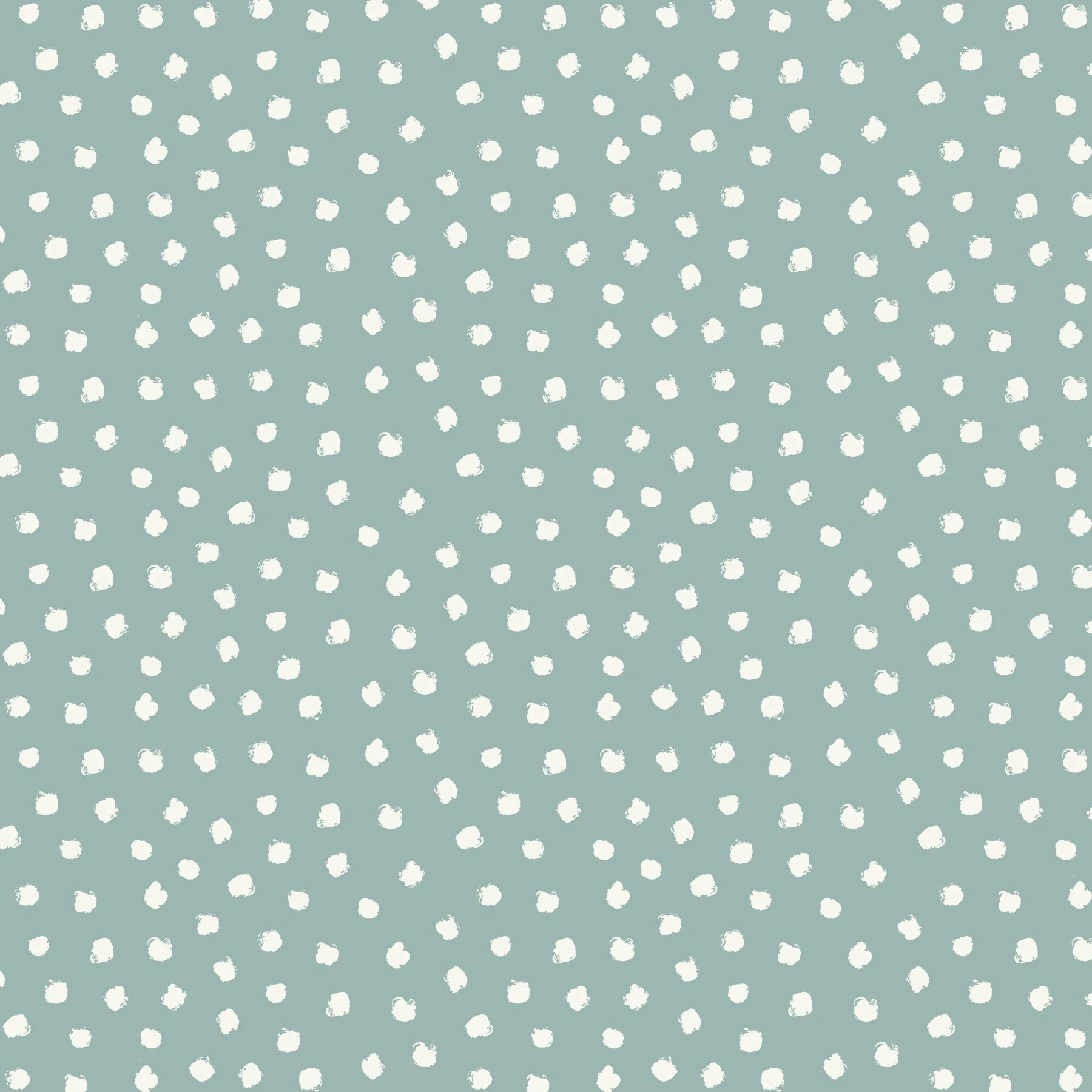 Dusty Blue Polka