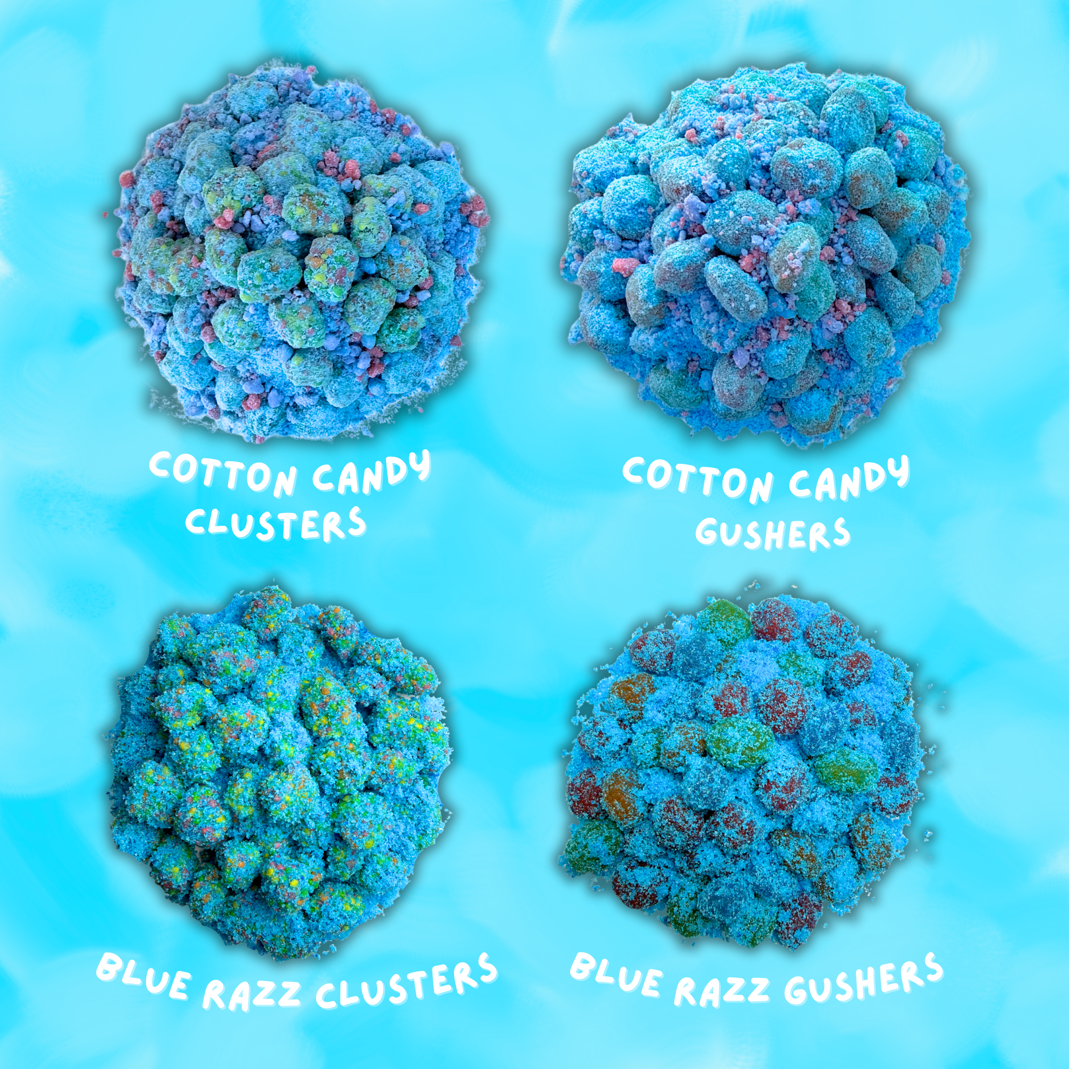COTTON CANDY CLUSTERS