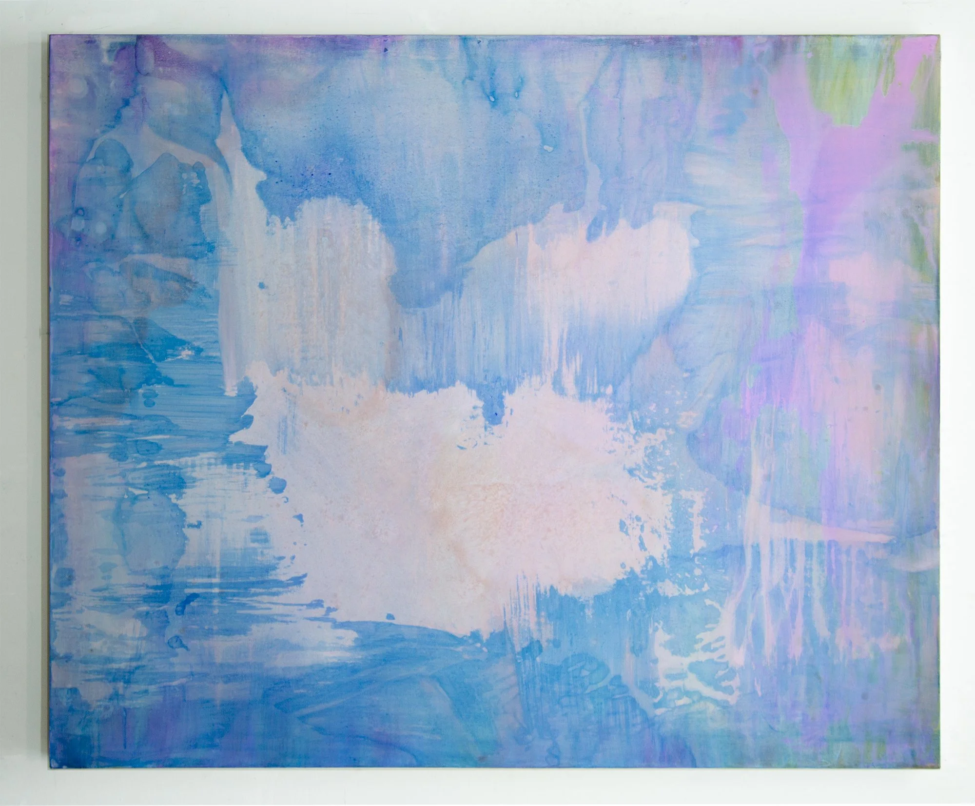 Third Side, 2026, Oil, Acrylic and Flashe on Muslin, 48 x 40 in (121.92 x 101.6 cm)