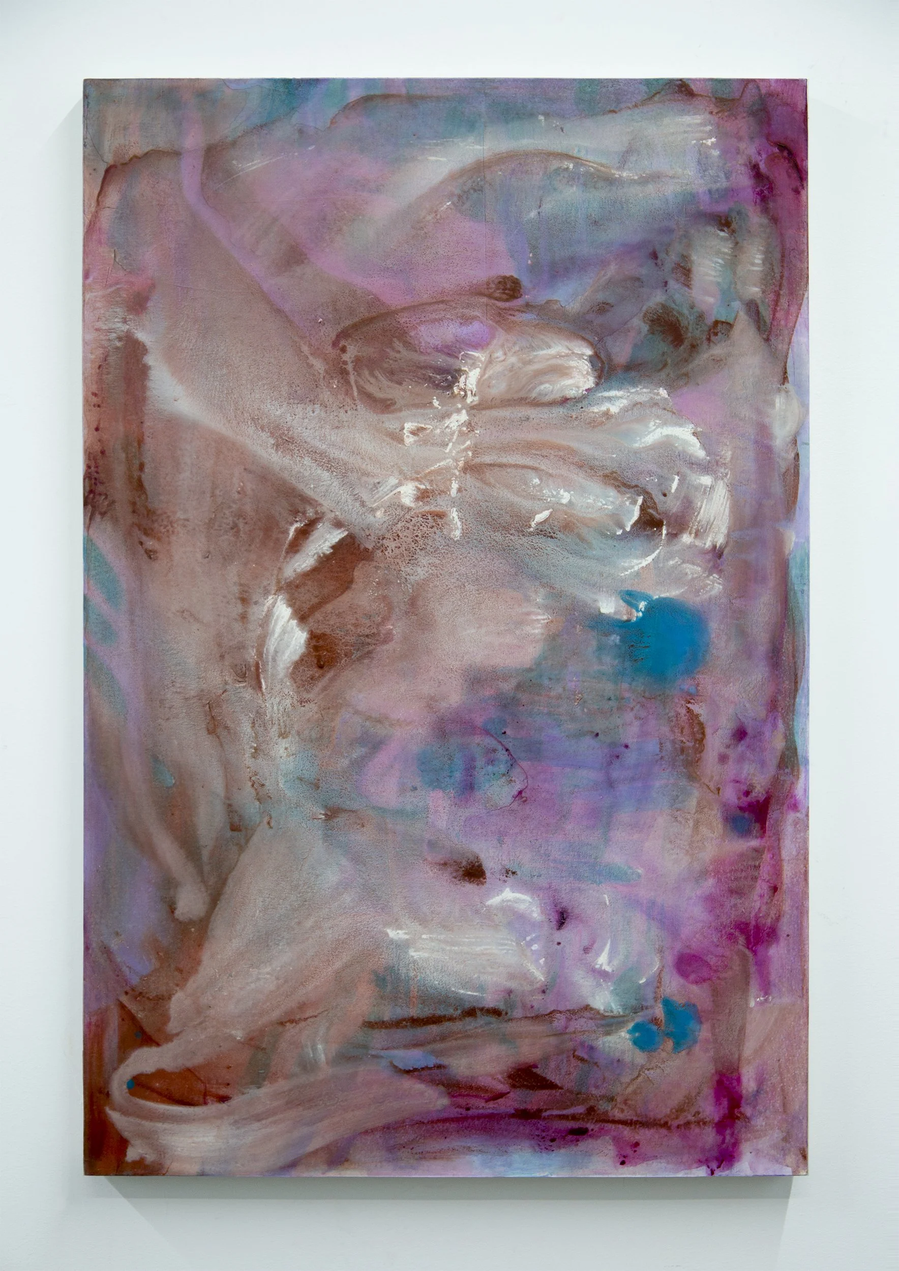 Fog Dissipates, 2026, Oil, Acrylic and Flashe on muslin, 38 x 25 in (96.52 x 63.5 cm)