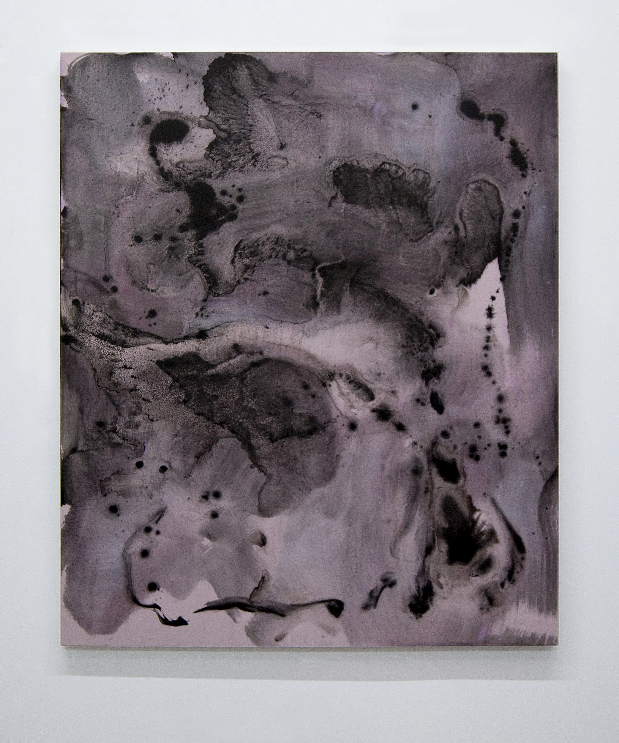 Universal Truths, 2025, Flashe, Acrylic and Oil on Canvas, 48 x 40 in ((122 x 102cm)