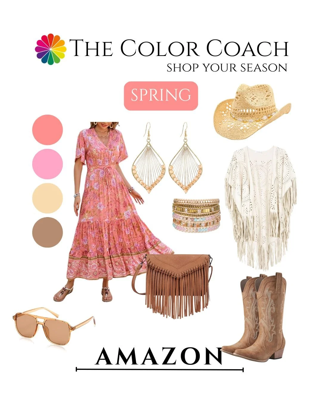 Festival season is calling&hellip; but are you wearing your best colors? 🤠✨

I pulled together Western + festival looks for every season&mdash;so you can have fun with style and still look fresh, vibrant, and put together.

Because when your outfit 