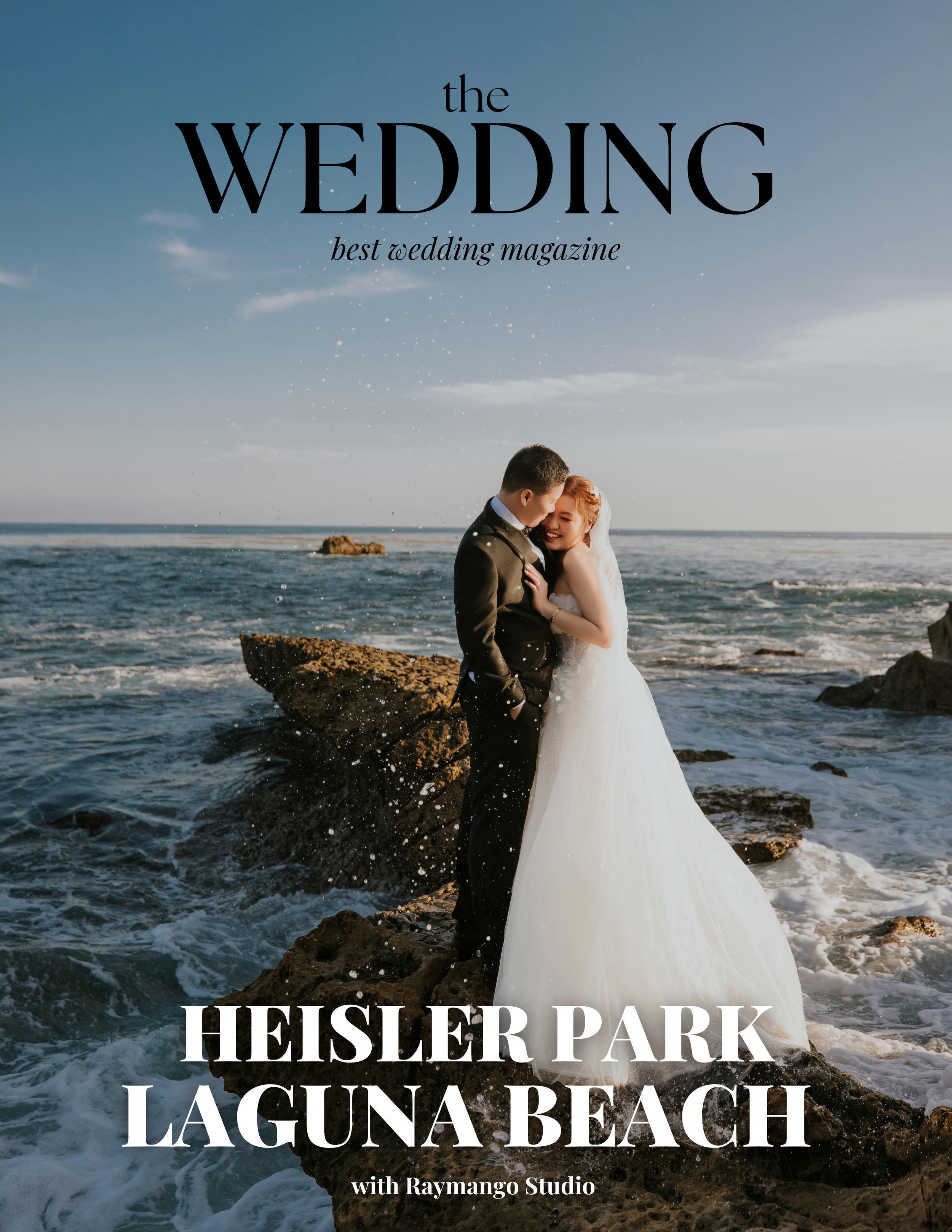 Brown and Green Simple Photography The Wedding Magazine Cover.png