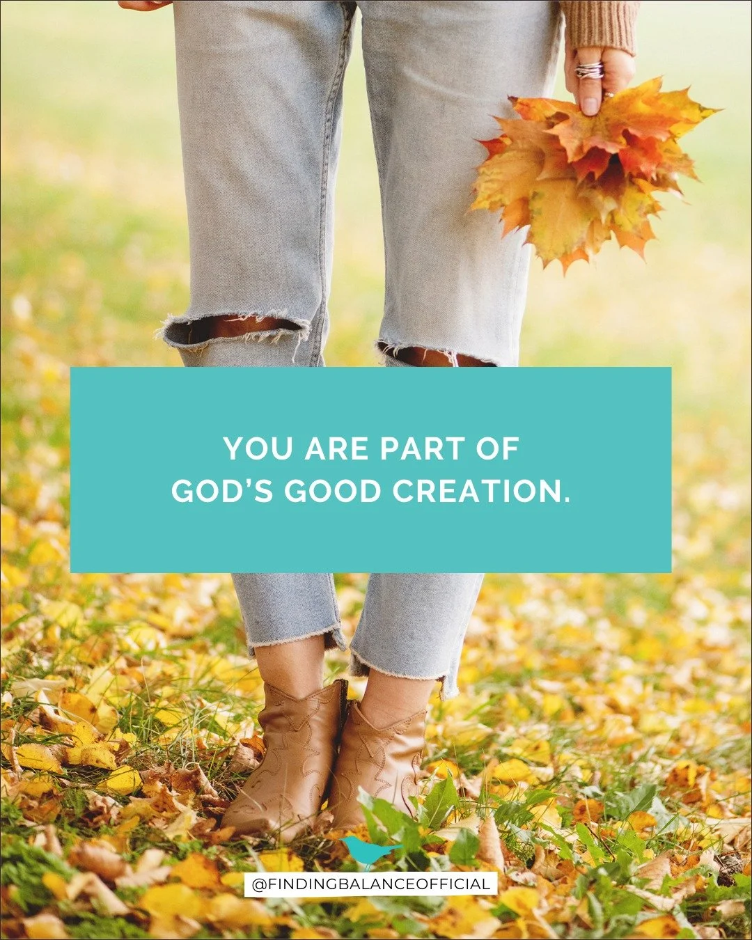 YOU are part of God&rsquo;s good creation!

The enemy doesn't want you to know or believe the truth that from the very beginning, God created all things good... and that includes YOU!

Hold fast to the truth: God made you very good, and His Word is g