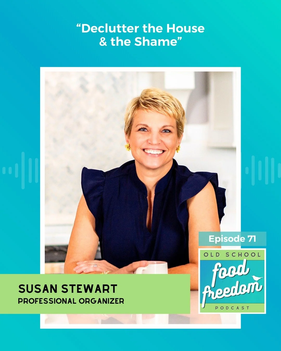 Clutter is about more than piles in corners or closets you avoid. For many women, clutter carries the same emotional and spiritual weight as struggles with food and body image.

In this week&rsquo;s Old School Food Freedom episode, host Chrissy Kirkm
