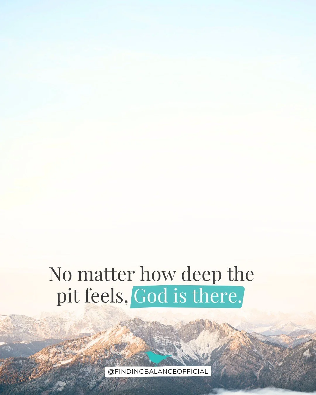 GOD IS ABLE to lift you out, no matter how you got there.

If it&rsquo;s a pit you&rsquo;ve dug yourself, freedom begins with obedience.

If it&rsquo;s a pit caused by someone else&rsquo;s choices, remember that God redeems all things and you can tru