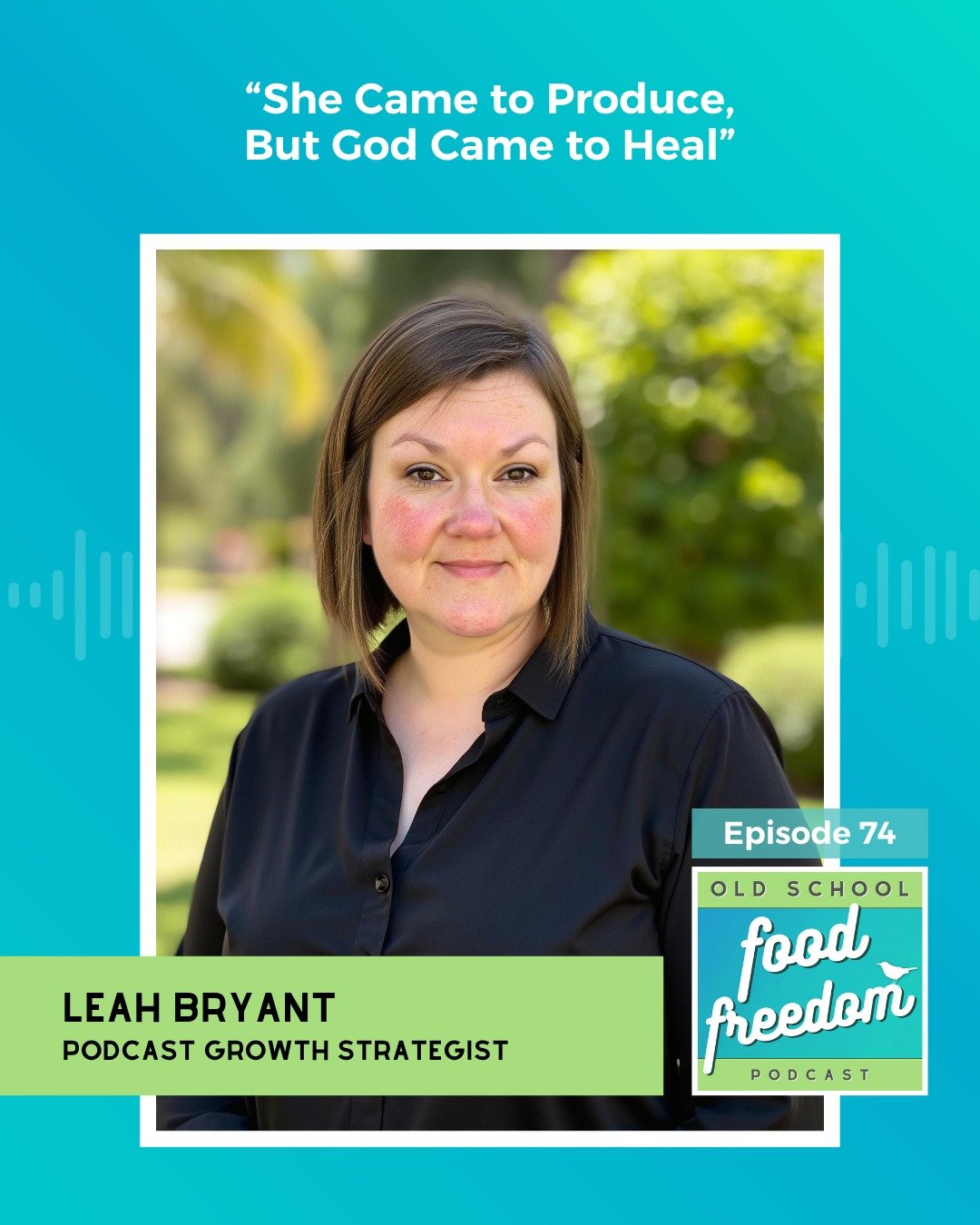 In this episode, Chrissy sat down with podcast growth strategist and our incredible producer, Leah Bryant, for a real and heartfelt conversation about food freedom, body image, faith, and healing.

Leah opened up about her journey with food struggles
