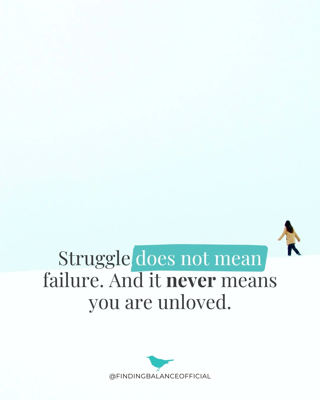 Some days are harder than others, and we want to gently remind you that it is OK if you are struggling. Struggle does not mean failure. It does not mean you are falling behind. And it never means you are unloved.

In Christ, there is no shame.
You ar