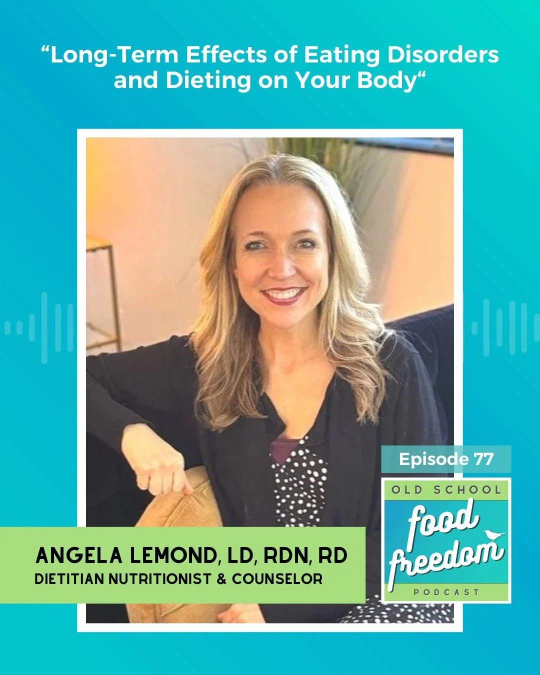 We often talk about recovery and food freedom on the Old School Food Freedom podcast, but what about the physical effects eating disorders and dieting can leave behind? How does Jesus meet us with healing in those places too?

Today, guest Angela Lem
