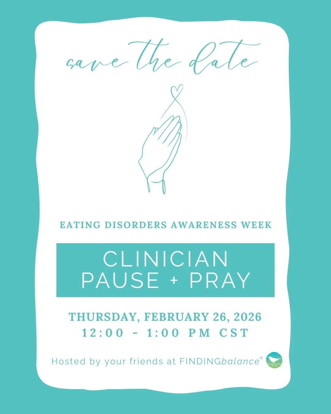 Clinicians, your work matters deeply. 🧡 

We see you. We see the way you serve, advocate, and walk alongside individuals and families affected by eating disorders. During Eating Disorder Awareness Week, we want to honor you.

Join us for our "C