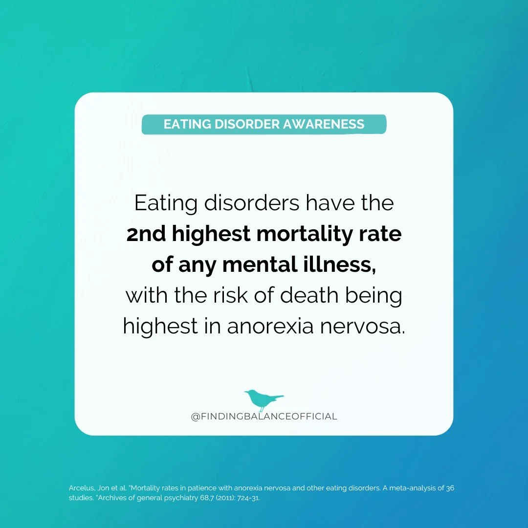 During Eating Disorders Awareness Week, we're standing in prayer for millions battling these devastating disorders. We believe freedom is possible through Christ. God loves you and longs for you to be free.

Eating disorders are deeply complex with a