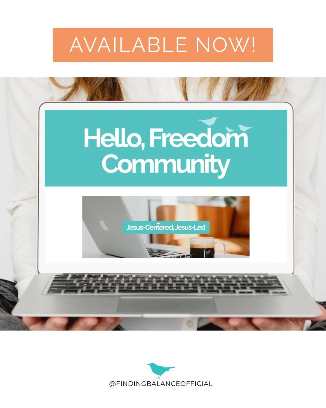 IT'S HERE! Hello, Freedom! is LIVE! 🎉 🙌

Eating struggles thrive in isolation, but freedom? Freedom THRIVES in Christ-centered community!

When women step out of secrecy and into a Jesus-led space filled with encouragement, prayer, and honest conne