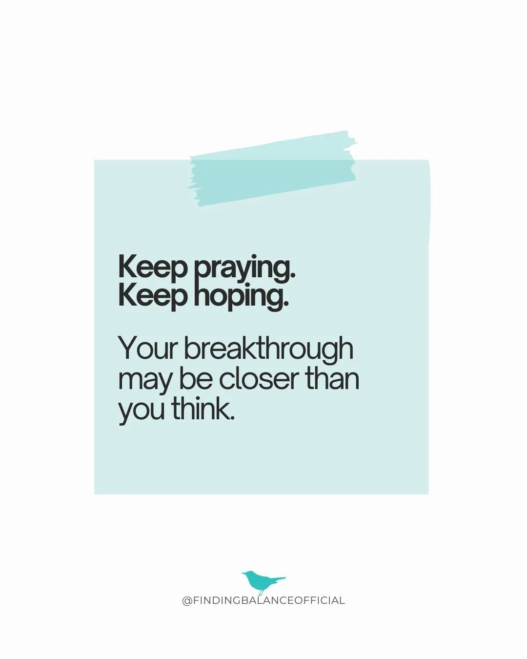 Your deliverance doesn't come from willpower, perfection, or performance. It comes from the Lord.

Jesus has walked you through trials before, and He's faithful to do it again. 🙌

Prayer is powerful, essential, and transformative. When you bring you