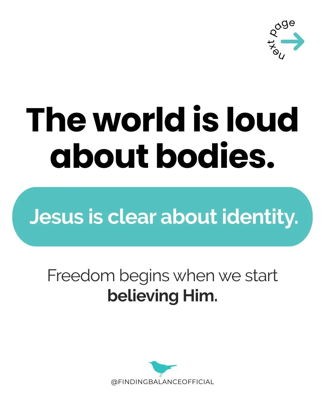 The world is loud about bodies. Jesus is clear about your identity. You were fearfully and wonderfully made, not to be measured or managed, but to be known and loved. 🧡 Freedom begins when we start believing Him. 

"I praise you because I am fe