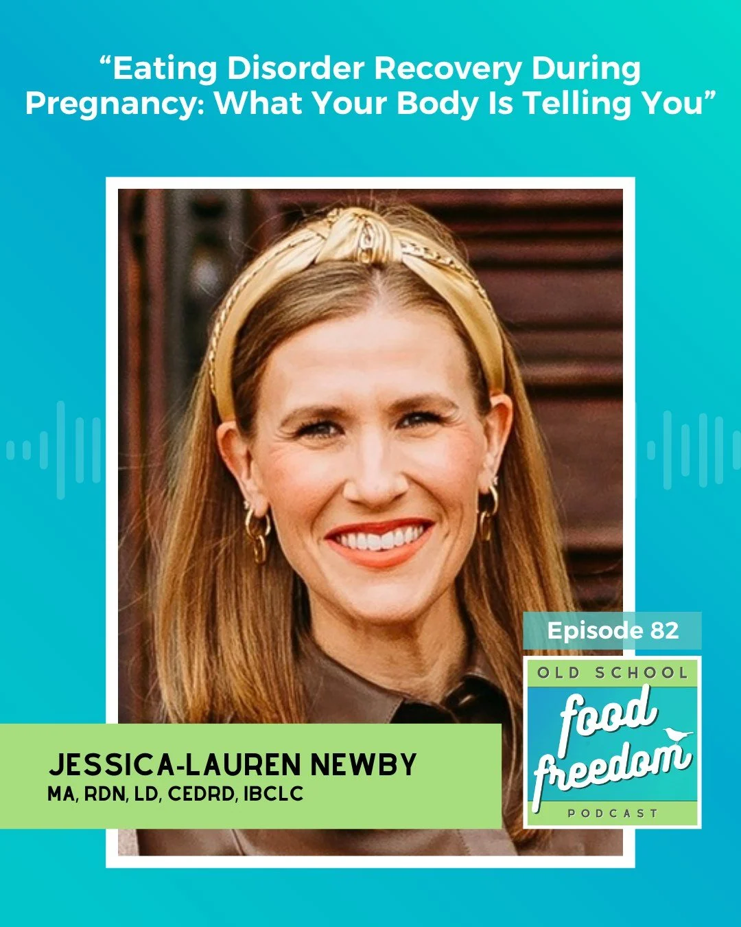 "I'm pregnant, and I don't know if what I'm feeling is my eating disorder talking, or just my body changing."

If that's the question you're carrying right now, this episode was made for you. 🧡

Registered dietitian and certified eating di