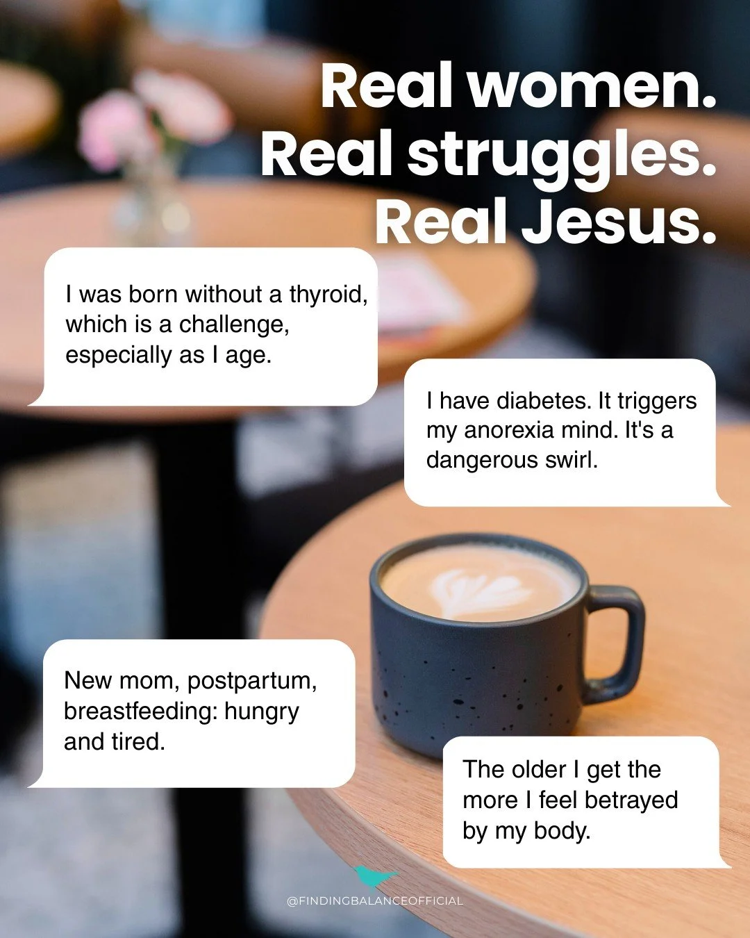 When your body doesn't cooperate, it's easy to feel like it's working against you.

But what if your body is actually doing its best with what it has? What if it deserves your compassion more than your criticism?

God created your body. He knows ever