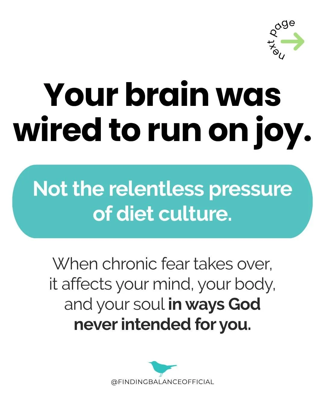 The enemy has been lying to you for a long time. Whispering that you'll always be stuck in these loops, that freedom is for other women, that the shame you carry is just part of who you are.

But your brain was designed by a God who wants it to flour
